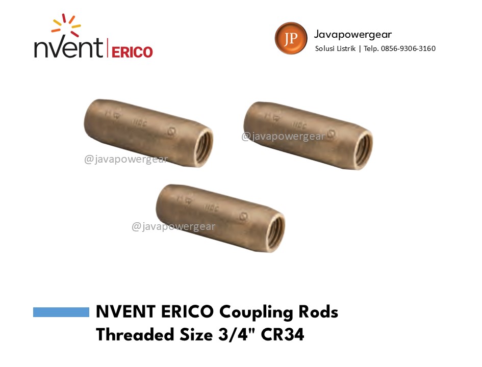 NVENT ERICO Coupling Rods Threaded Size 3/4″ CR34